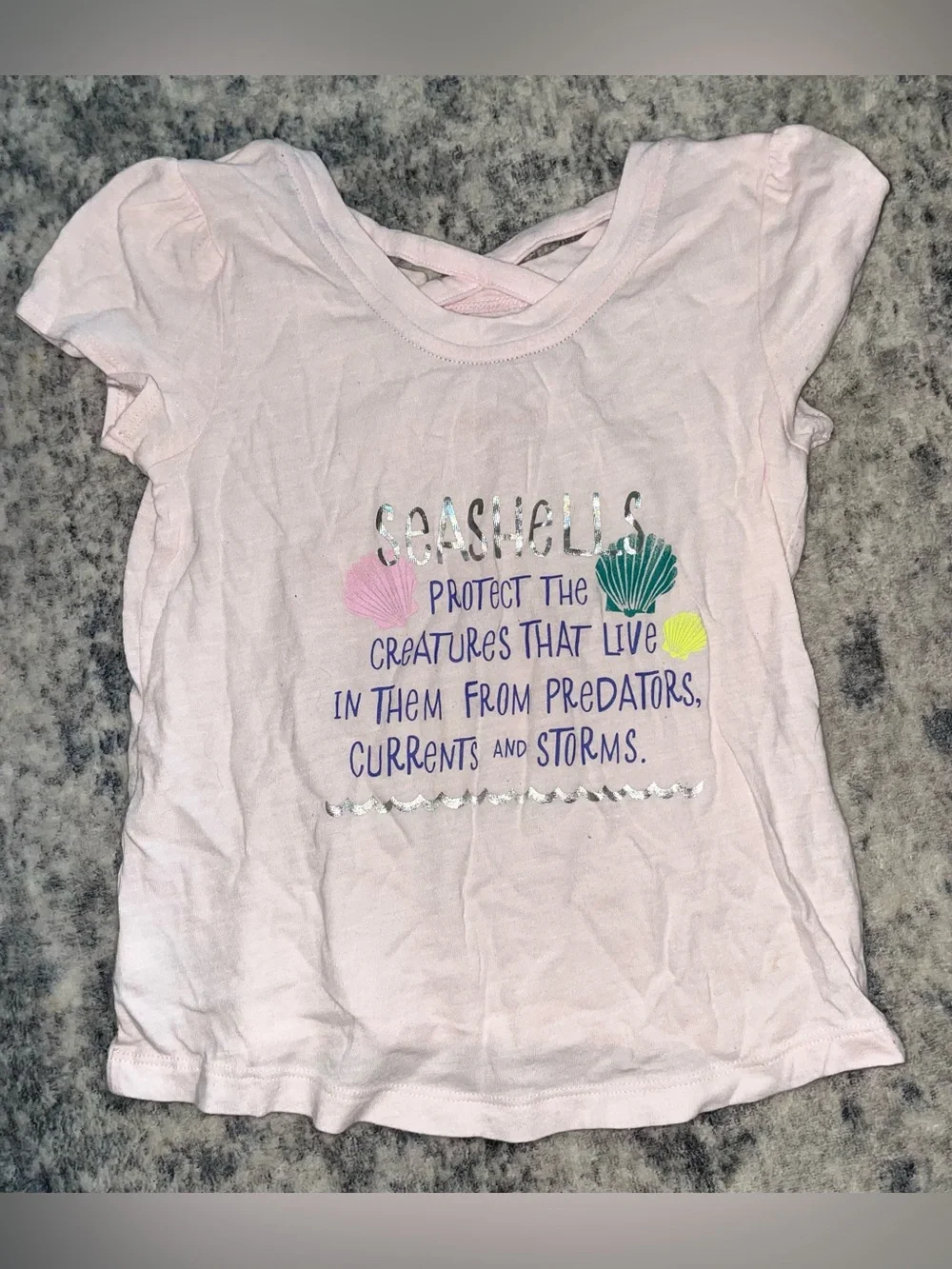 Cat & Jack short sleeve top size 5T